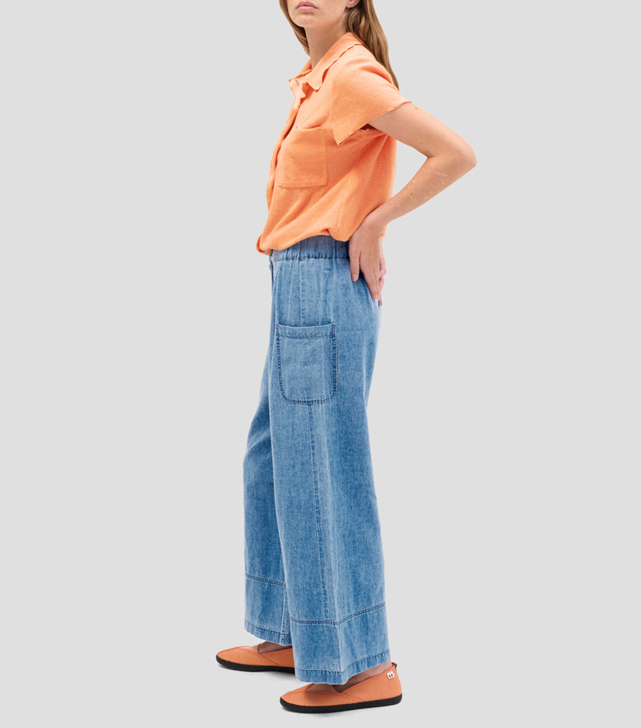Jeans Yeti amplio Mujer